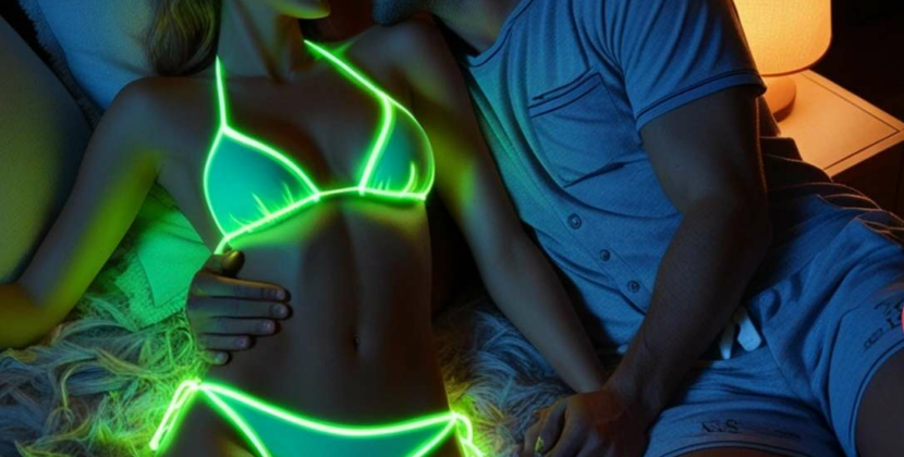 This Valentine’s Day, Light Up the Night with Glow-in-the-Dark Lingerie