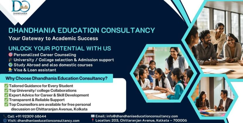 DHANDHANIA EDUCATION CONSULTANCY: Guiding Students Towards a Brighter Future