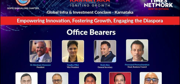 Ascend Karnataka: GOPIO Bangalore Chapter’s Conclave Partnered by Times Network