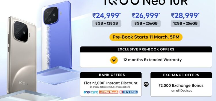 iQOO Introduces iQOO Neo 10R For Ultimate Performance and Gaming Experience