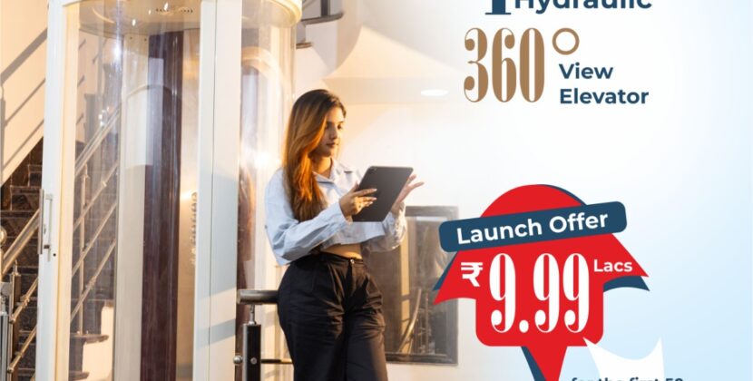 BRIO Elevators Launches India’s First Hybrid Hydraulic 360° View Elevator – Brio BE360