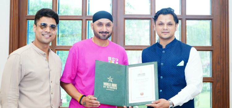 Harbhajan Singh Praises the Youth Icon of MP, Akash Singh Rajput, for Hosting the World’s Biggest Cricket Tournament in Surkhi