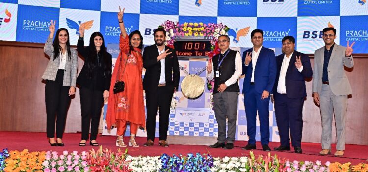 Prachay Capital’s Public Issue of Secured NCDs Lists on BSE Platform