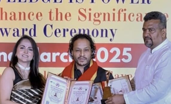 Maayur Jittsingh Kagade Honored with Bharat Gaurav Ratna Shri Sammaan Award and Padma Shri Sammaan Award