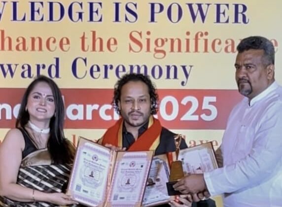 Maayur Jittsingh Kagade Honored with Bharat Gaurav Ratna Shri Sammaan Award and Padma Shri Sammaan Award