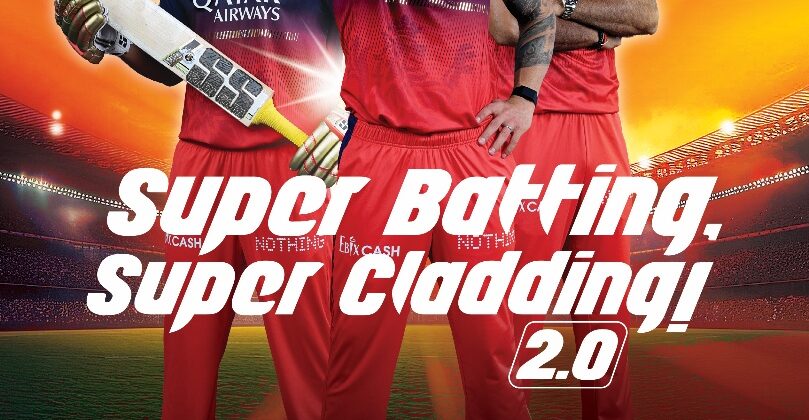 Alstone – Premium Exterior Cladding Brand reunites with Royal Challengers Bengaluru Official cladding Partner for T20 Season 2025