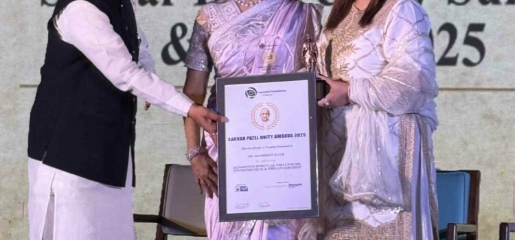 Manpreet Kaur Honored in Goa for Her Outstanding Contribution to Society
