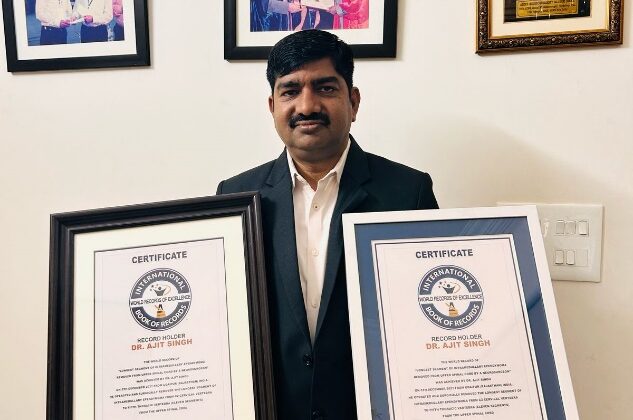 Exceptional Achievement in Neurosurgery: Dr. Ajit Singh Breaks World Record