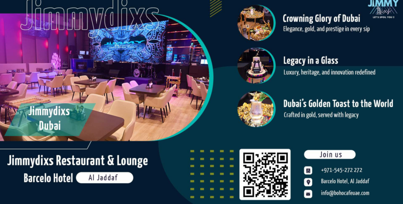 Dubai Creates a New World Record with the Launch of the World’s Costliest Mocktail at Jimmydixs Restaurant & Lounge, Barcelo Hotel