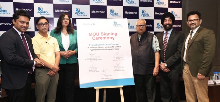 Apollo Hospital, Indore collaborates with Medtronic to establish specialized center for Renal Denervation Therapy
