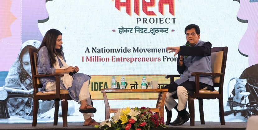 Hon’ble Minister Piyush Goyal Launches The Bharat Project to Create 1 Million Entrepreneurs Across India