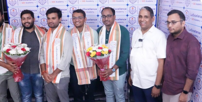 La Excellence IAS Academy Triumphs with 78+ Ranks in UPSC 2024 , Highest in South India