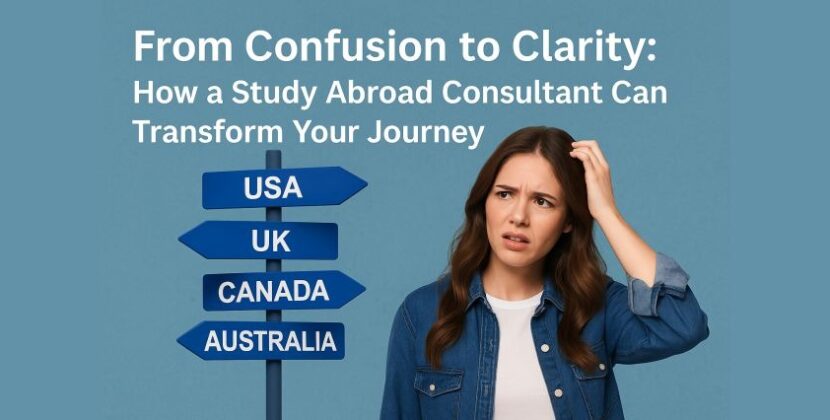 From Confusion to Clarity: How a Study Abroad Consultant Can Transform Your Journey