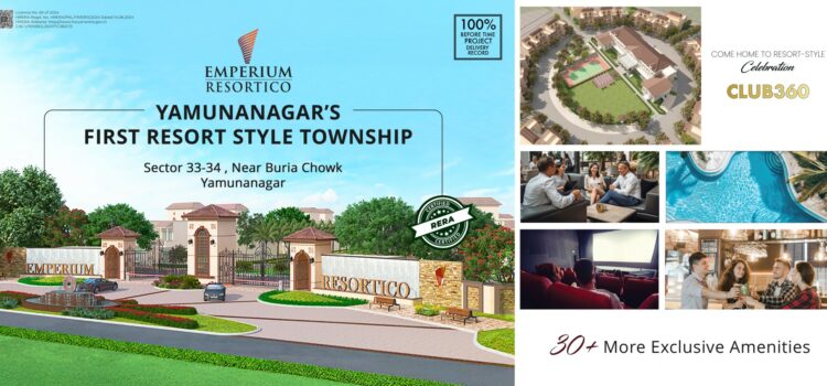 Phase 1 Sold out within days at a remarkable pace, Emperium Group Launches Phase 2 of Emperium Resortico in YamunaNagar, Haryana